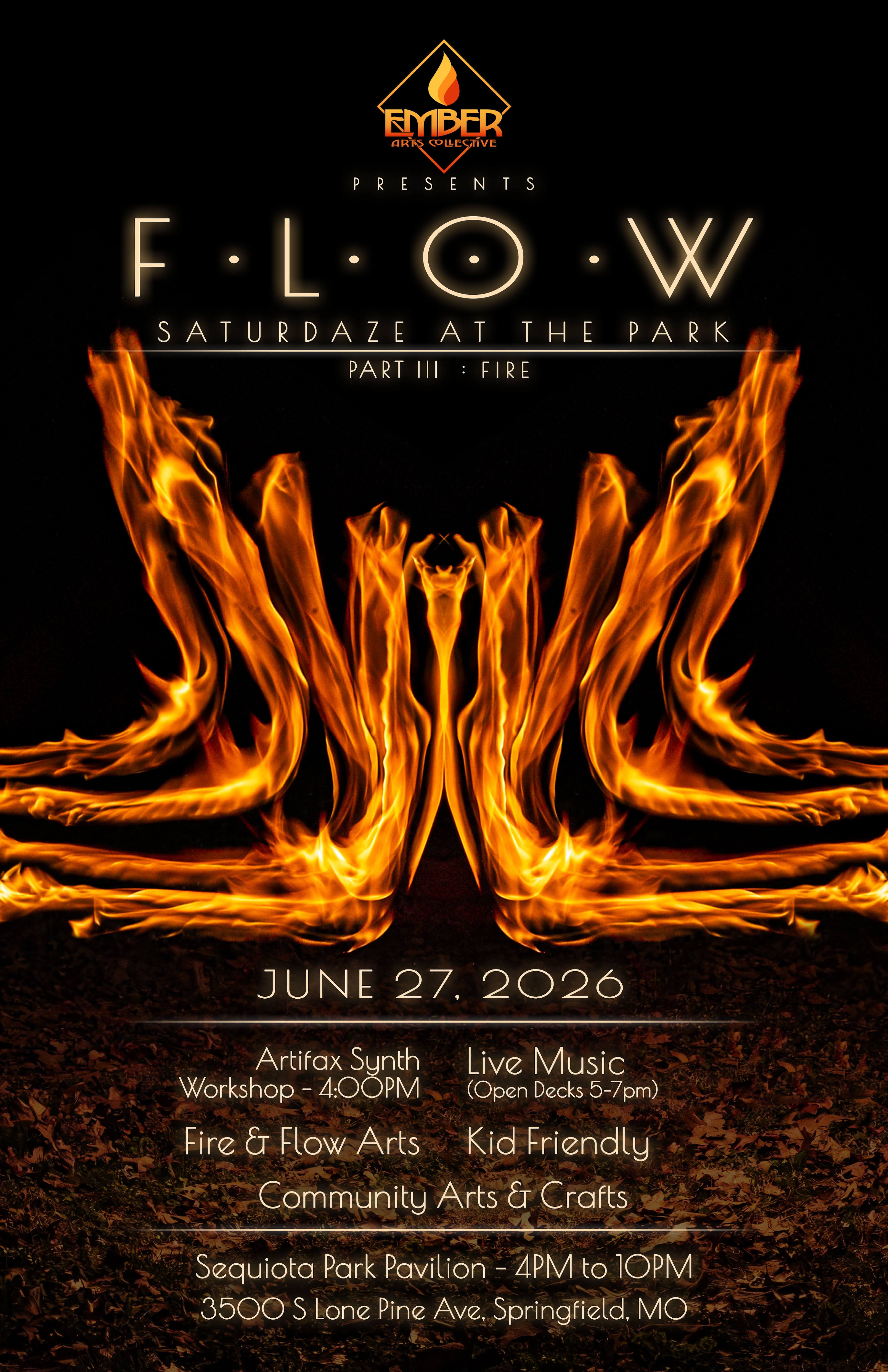 2026-06-27 FLOW - Part III: Fire (Sequiota Park) cover