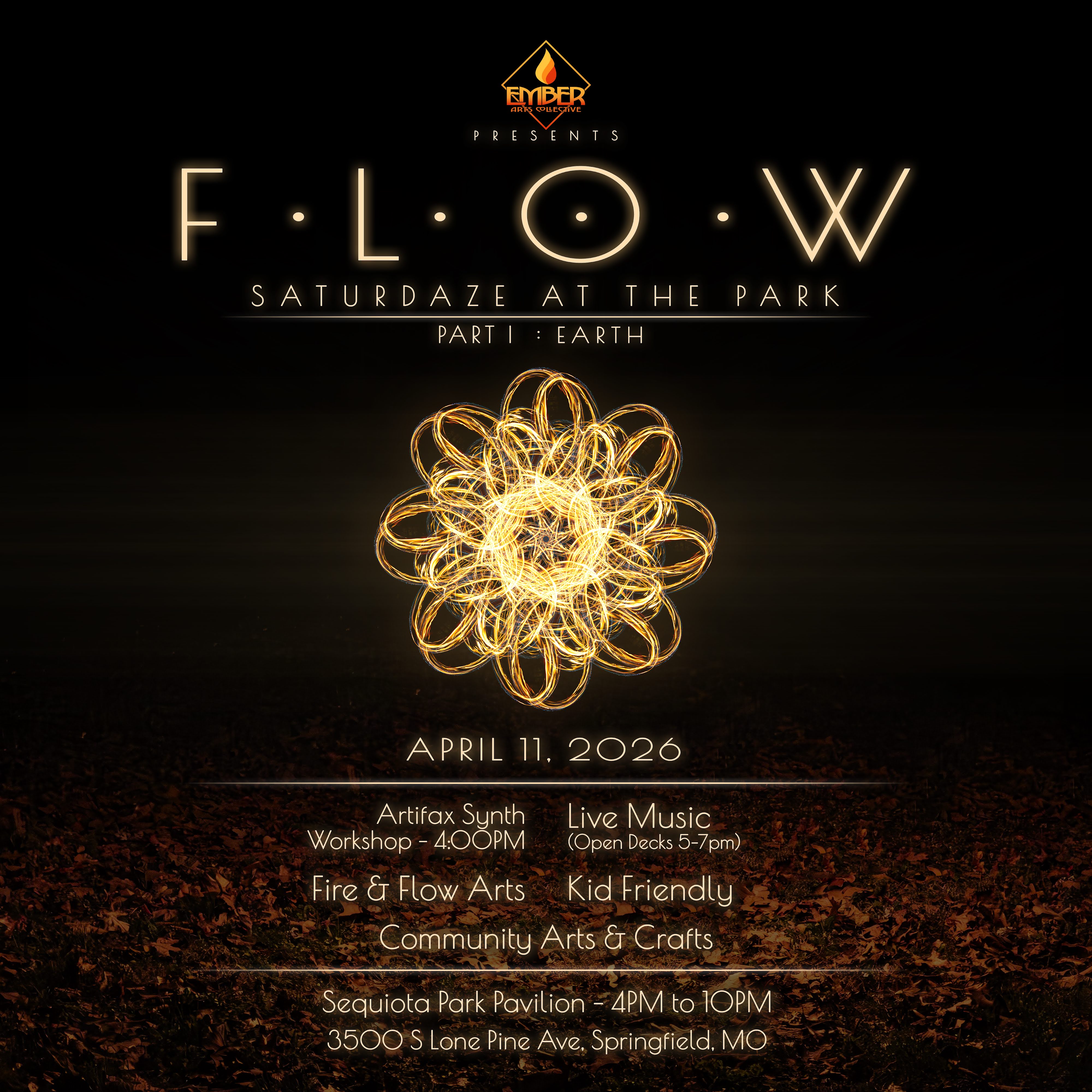 2026-04-11 FLOW - Part I: EARTH (Sequiota Park) cover