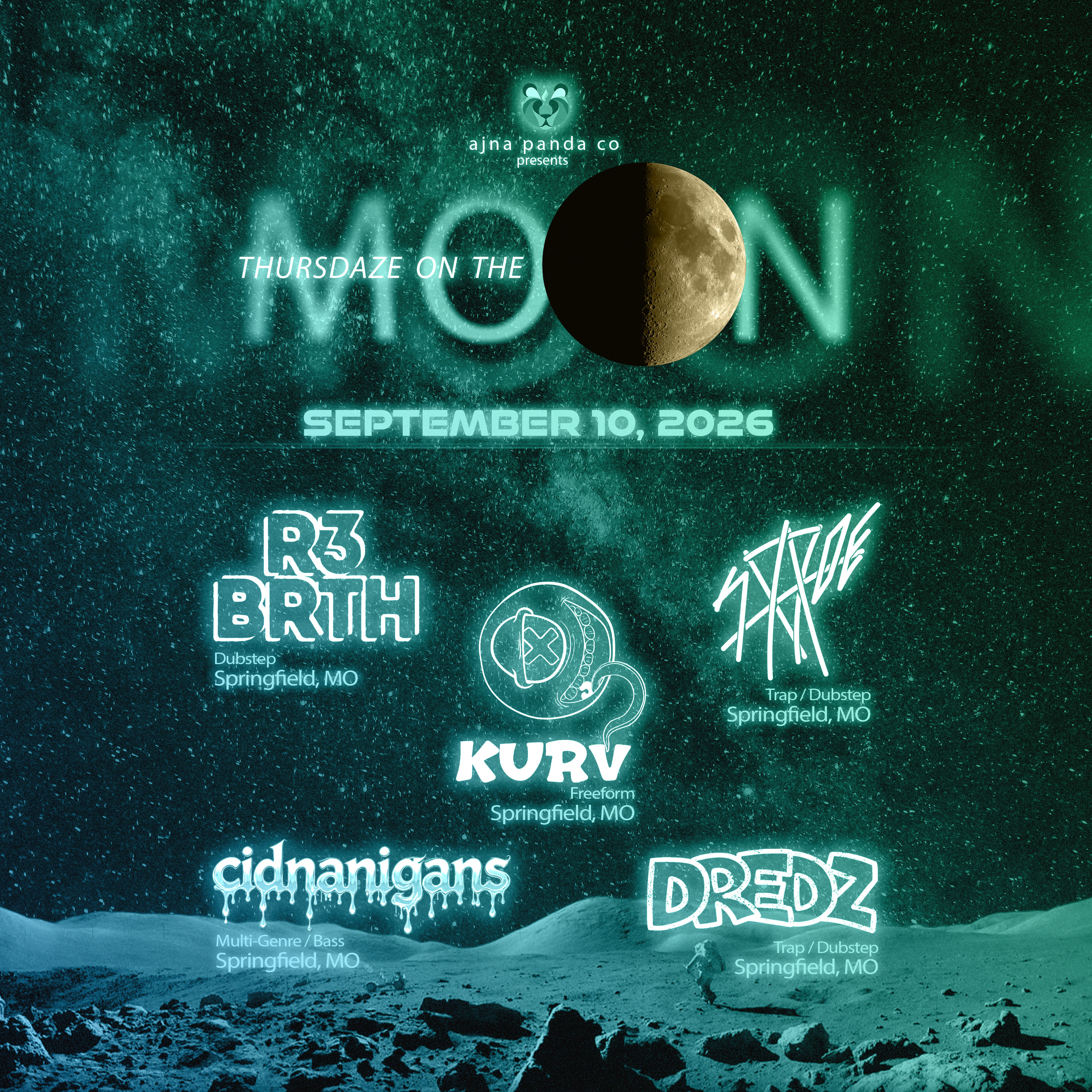 2026-09-10: Thursdaze On The Moon cover